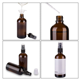Hydior bottle on bathroom vanity illustrating convenient daily skincare mist use