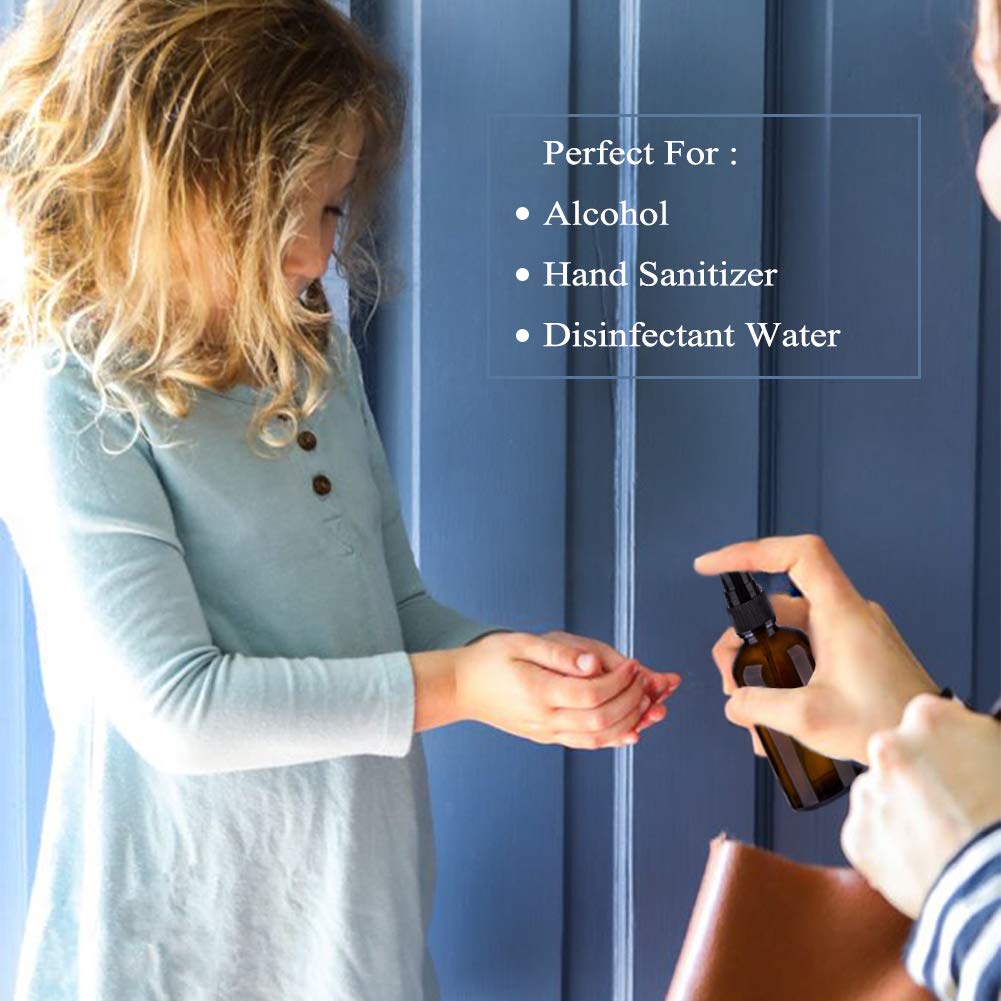Hydior amber glass texture highlighting UV protection and safer storage for oils
