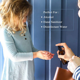 Hydior amber glass texture highlighting UV protection and safer storage for oils