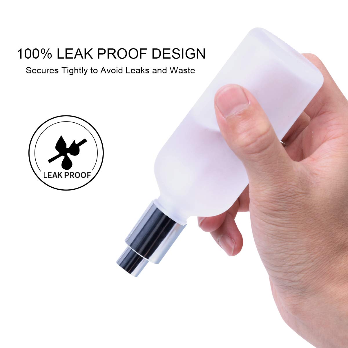 Hydior top view with dust cap closed protecting nozzle and preventing leaks