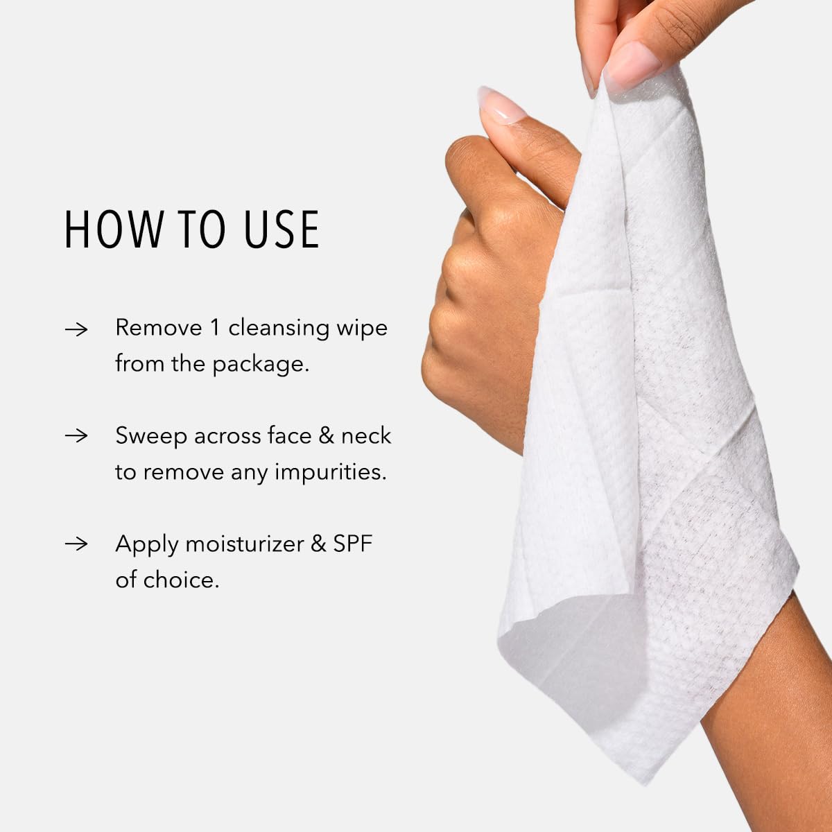 HydroPeptide open pouch revealing stacked moist facial cloths for travel