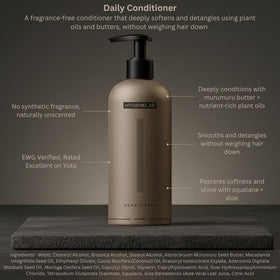 HygieneLab back label highlighting ingredient list and safety details
