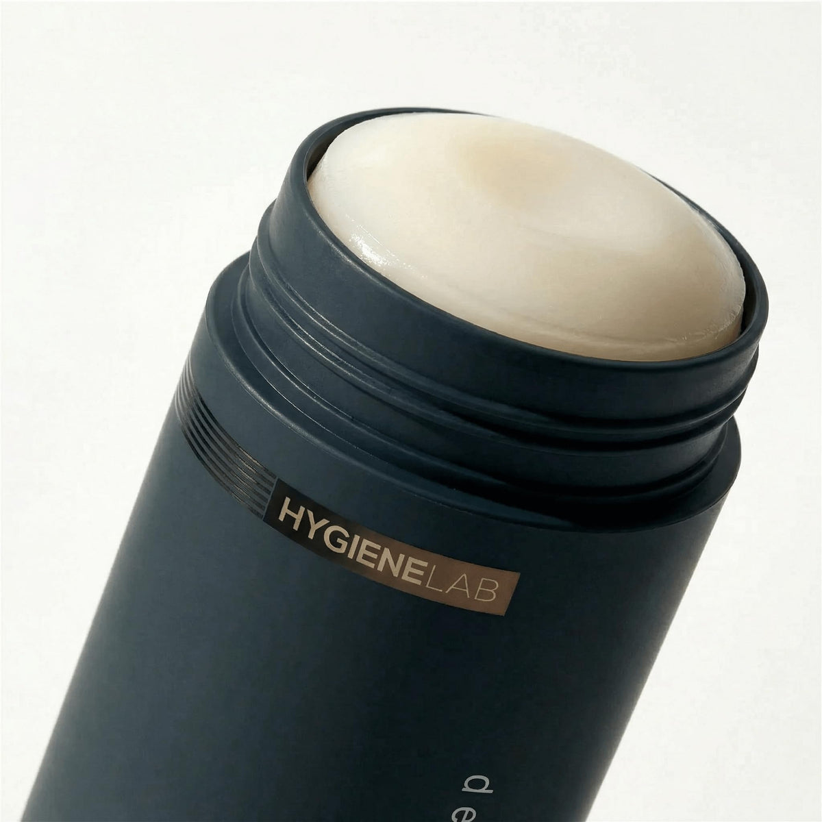HygieneLab deodorant being applied underarm for all-day odor protection