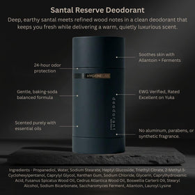 HygieneLab deodorant smooth glide texture close-up for easy application