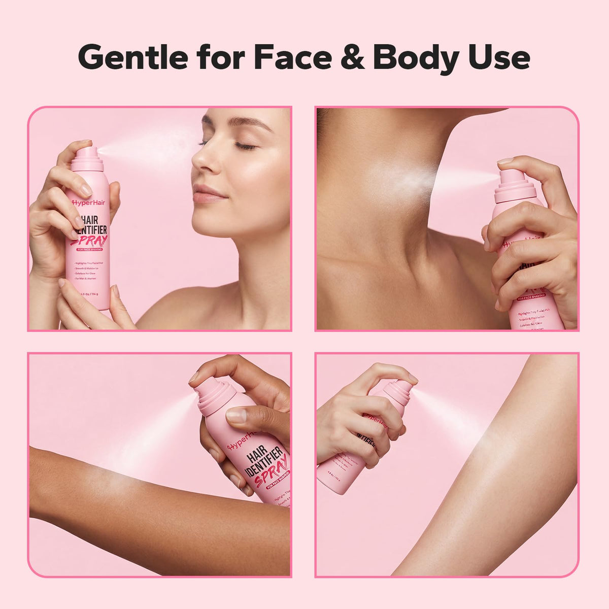 HyperHair kit shown in hand to display compact travel-friendly size
