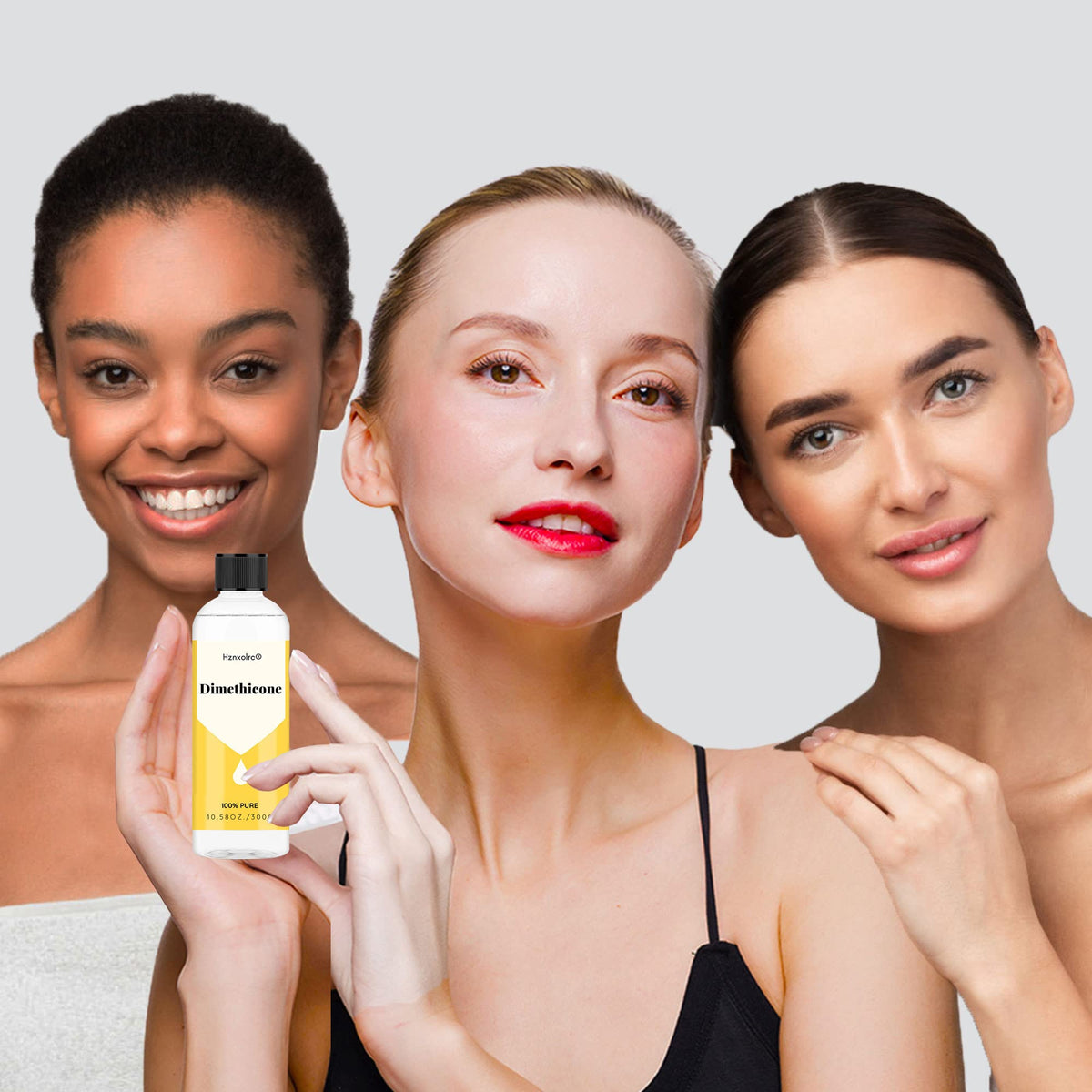 Hznxolrc lifestyle on bathroom counter suggesting daily skin and hair conditioning use