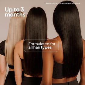 i belli capelli keratin treatment texture close-up showing creamy formula that nourishes hair