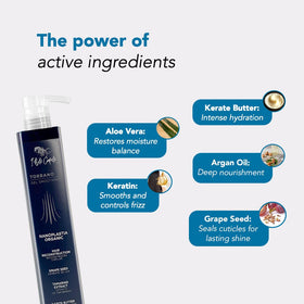 I Belli Capelli 500ml scale comparison indicating generous quantity benefit