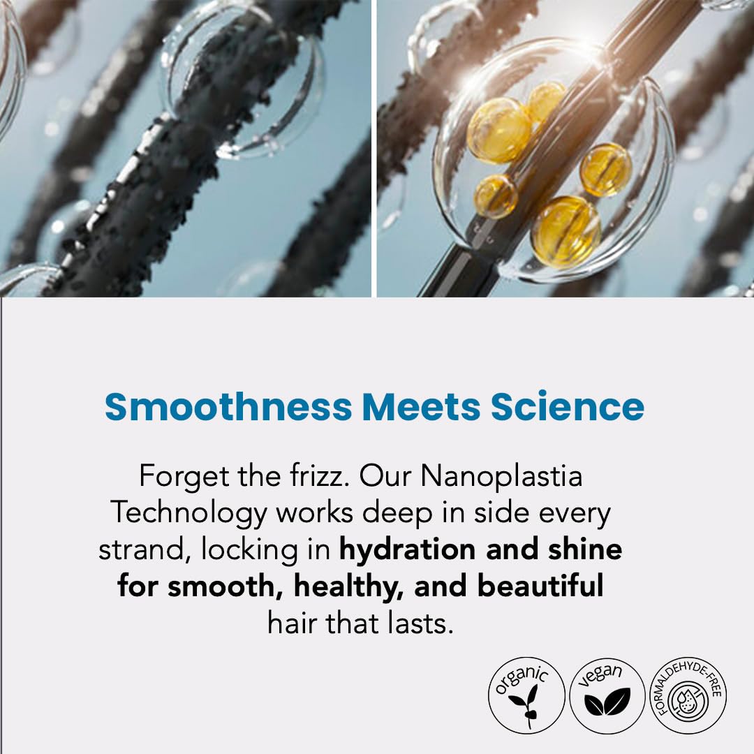 I Belli Capelli close-up of liquid texture showing quick absorption benefit