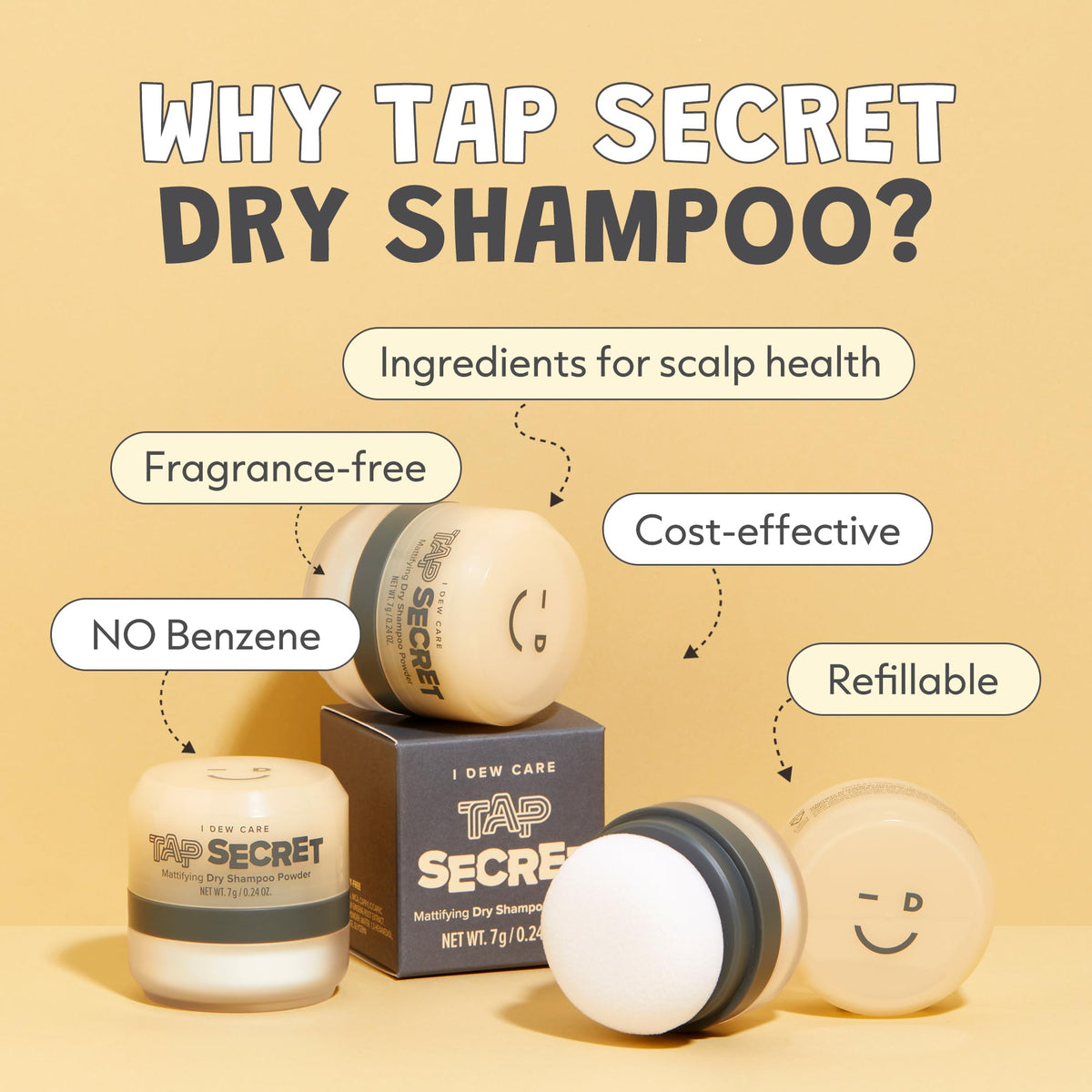 I DEW CARE before and after roots with added lift and cleaner-looking hair