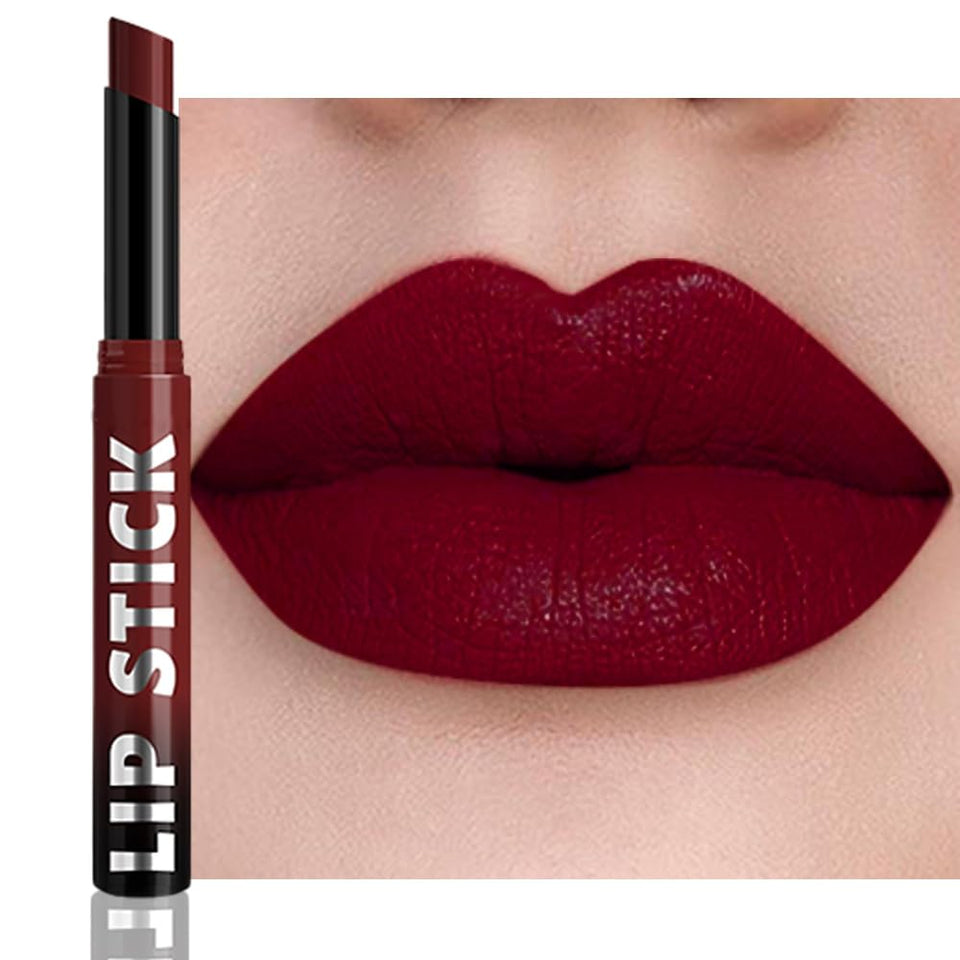 IATMOMOD front packaging showing maroon shade and matte finish for clear color identification
