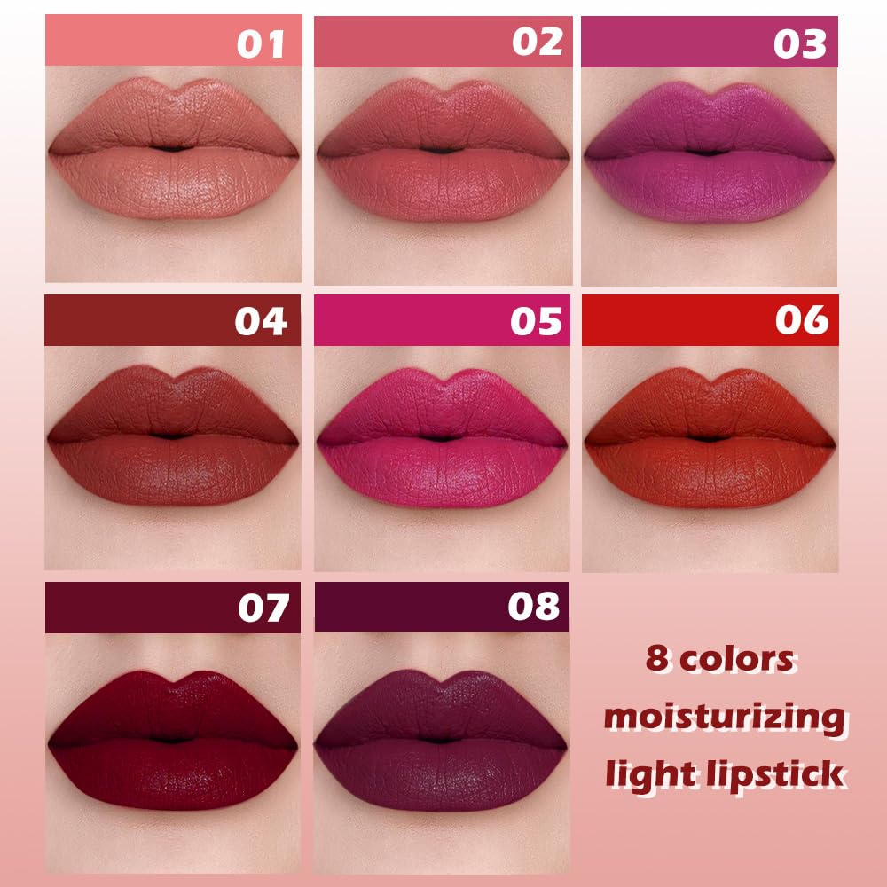 IATMOMOD creamy texture swipe highlighting smooth pigment and moisturizing feel