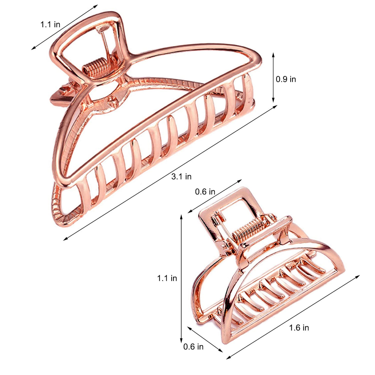 IAXSEE clip close-up showing metal texture and precision spring benefit