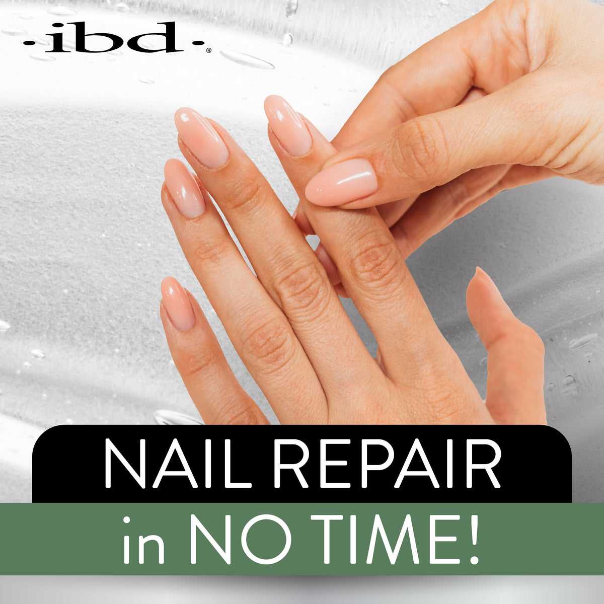 IBD close-up brush applicator delivering precise, mess-free application