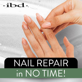 IBD close-up brush applicator delivering precise, mess-free application