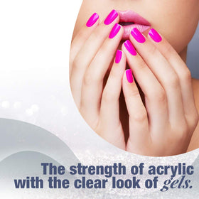 IBD brush applying gel to nail form demonstrating sculpting ease benefit