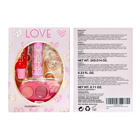 iBi Makeup child applying gloss demonstrating gentle application and fun use