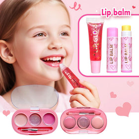 iBi Makeup heart charm case displayed as wearable jewelry and secure storage