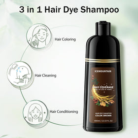 ICEMOUNTAIN herbal extract ingredients display emphasizing nourishing botanical benefit