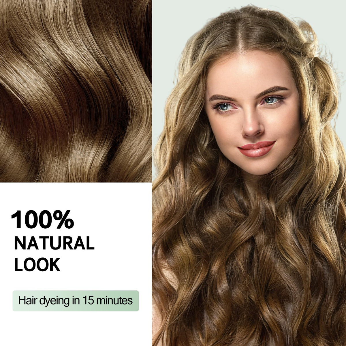 ICEMOUNTAIN pouring texture close-up highlighting smooth conditioning formula