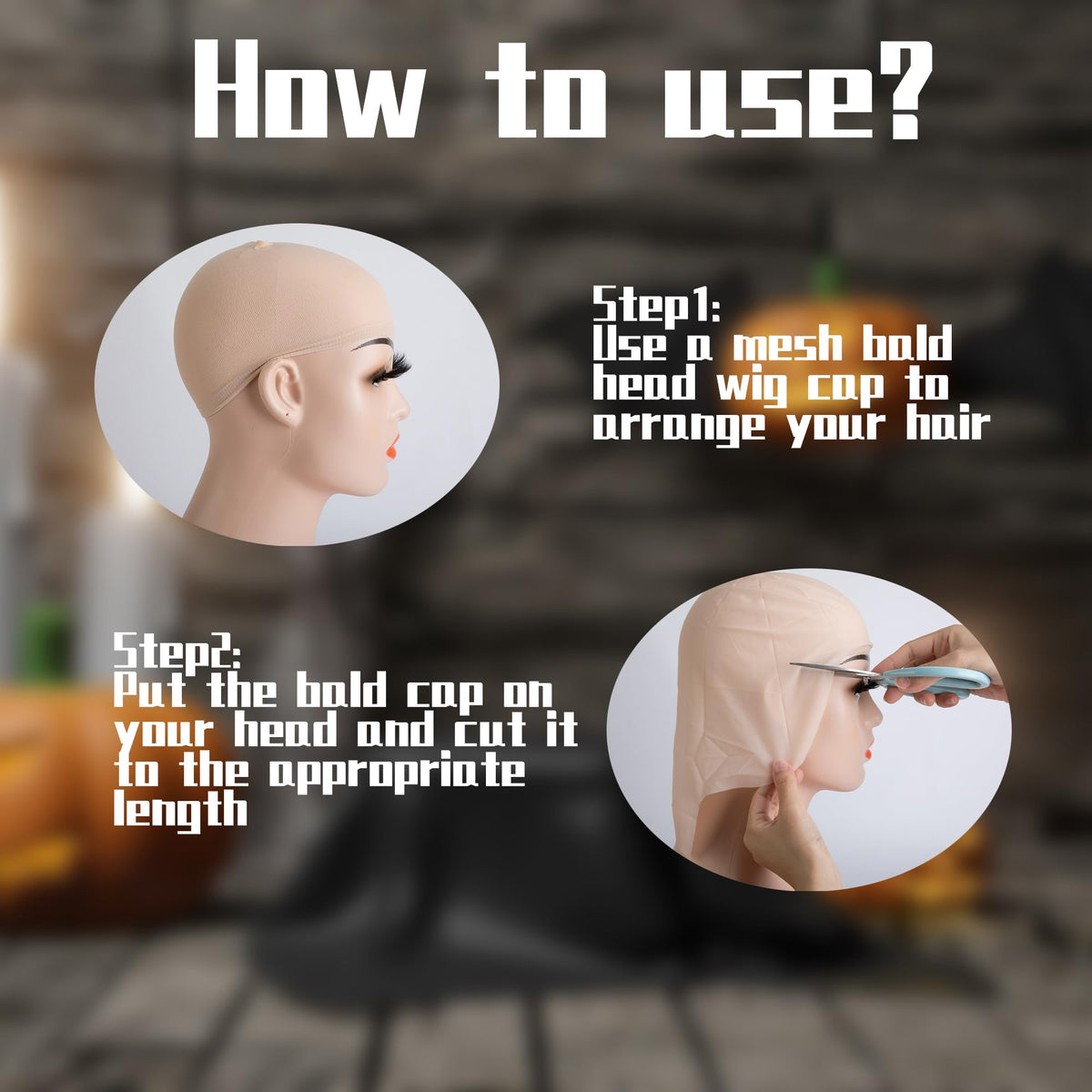 Iceyyyy cap being applied forehead focus for realistic, smooth finish