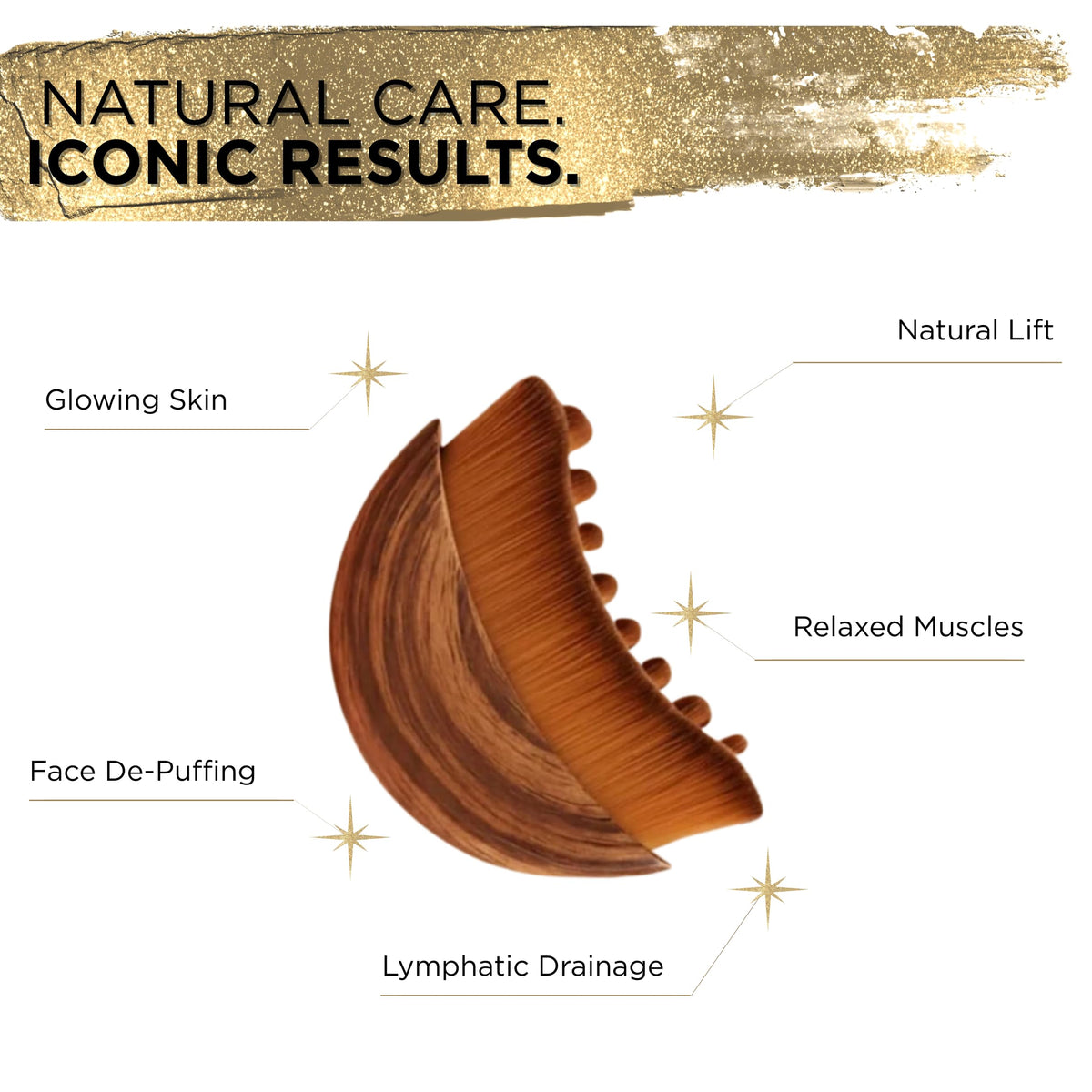 Icon Patch using brush along jawline to contour and reduce puffiness