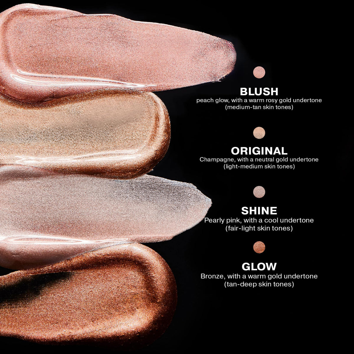 ICONIC LONDON applied on cheekbone showing blended highlight for luminous contour