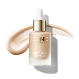 ICONIC LONDON front packaging showing primer bottle and branding for polished base