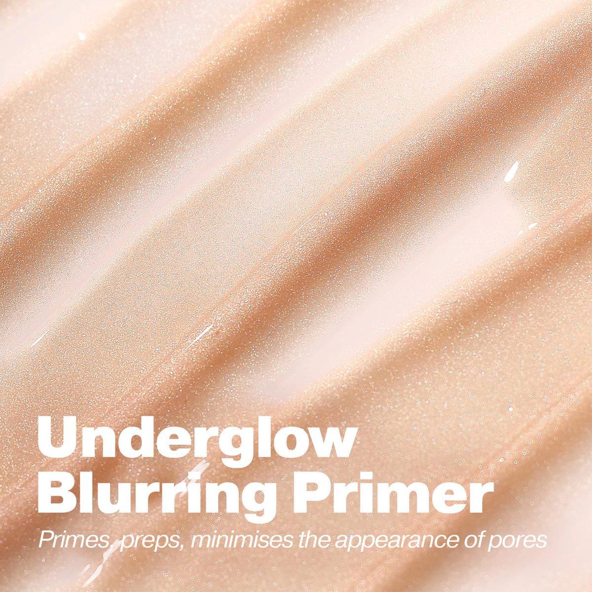 ICONIC LONDON texture close-up revealing lightweight, luminous formula for soft-focus skin