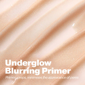 ICONIC LONDON texture close-up revealing lightweight, luminous formula for soft-focus skin