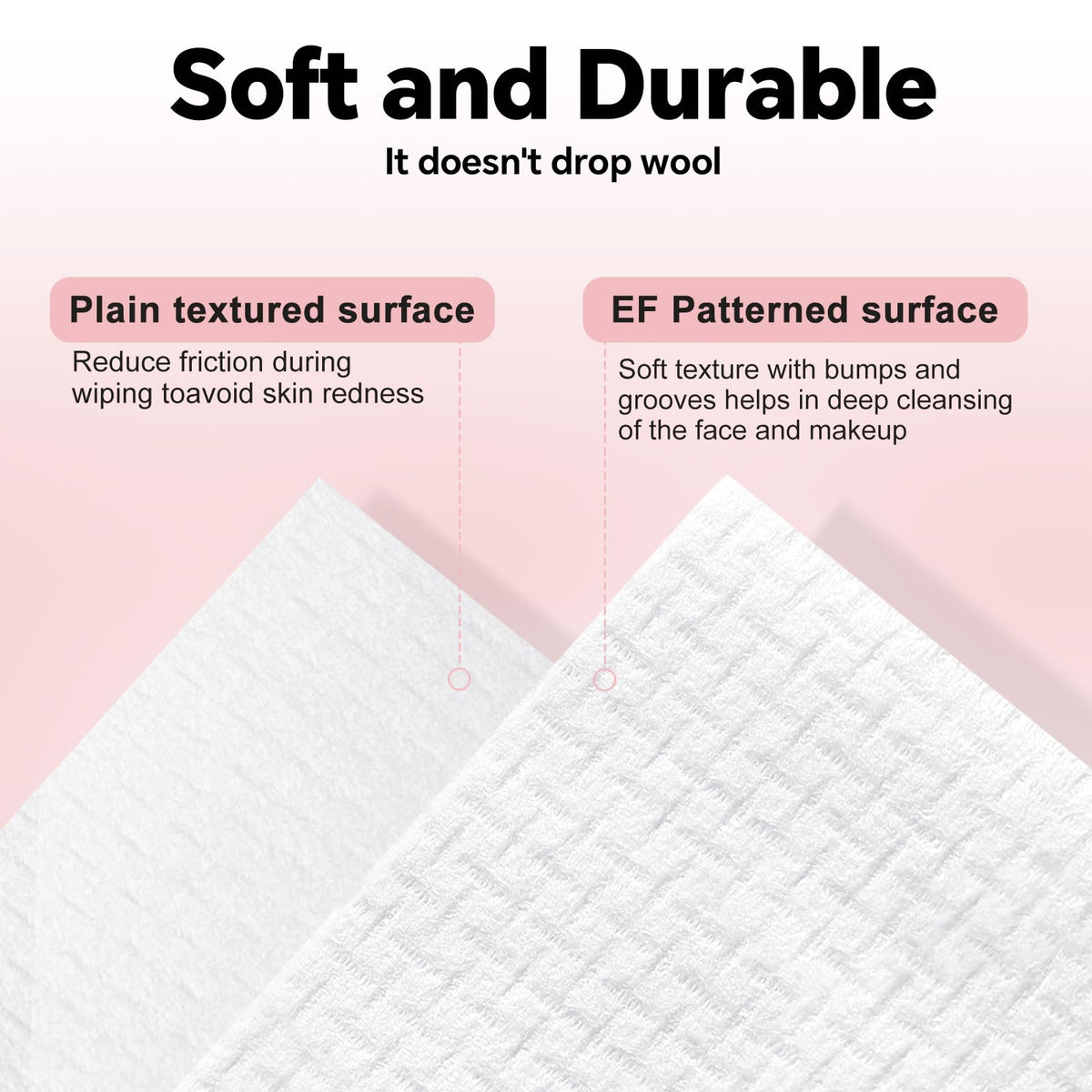 ICOTLE expanded towel flat showing full size and absorbency benefit