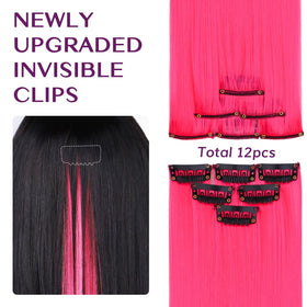 IDN BEAUTY close-up of invisible clip showing secure, comfortable hold benefit