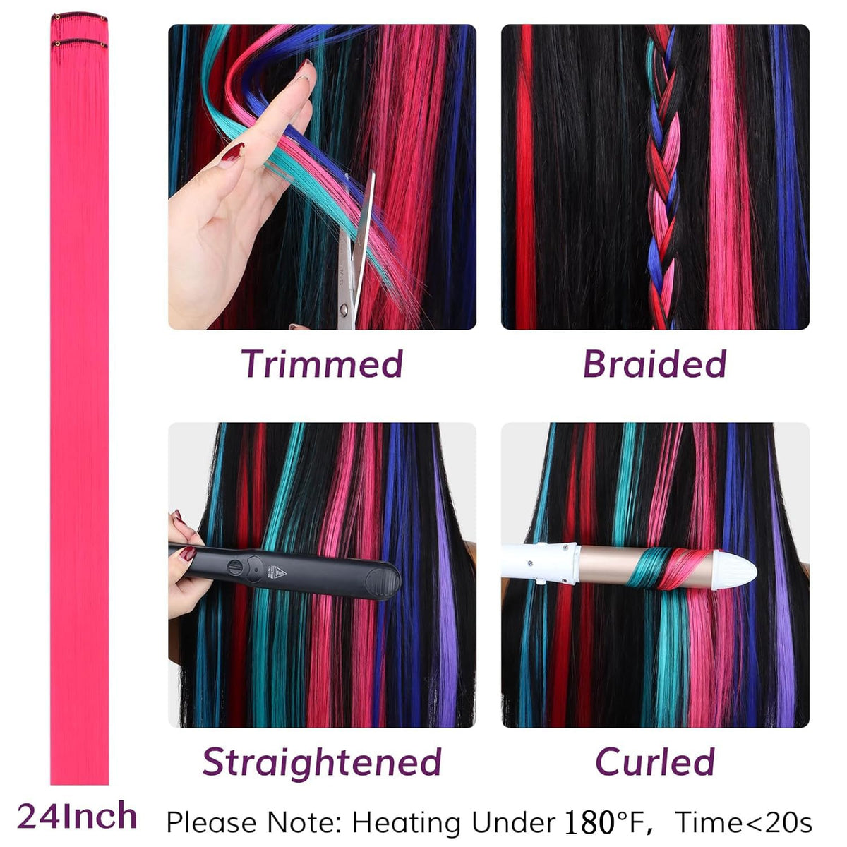IDN BEAUTY fiber texture close-up showing smooth, tangle-resistant finish benefit