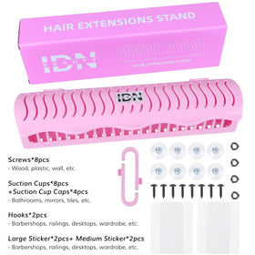 IDN BEAUTY included accessories laid out for flexible installation