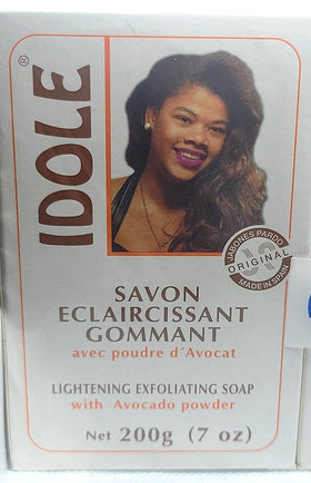 Idole soap lather on hand demonstrating foaming action and thorough cleansing benefit