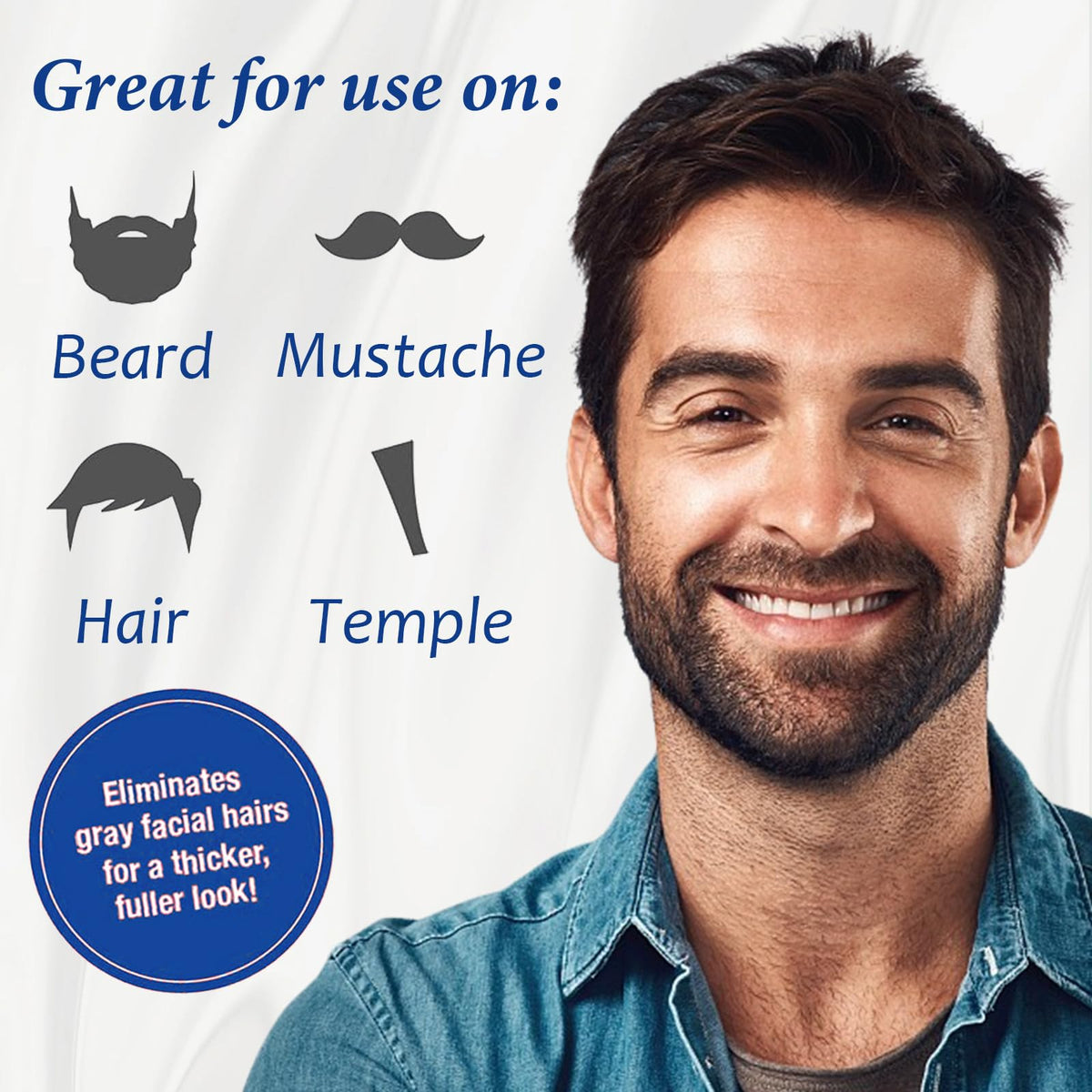 iemokoda hands applying product to beard demonstrating simple five-minute routine