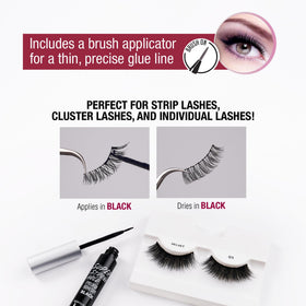 iENVY adhesive texture droplet demonstrating quick-dry, thin bond benefit