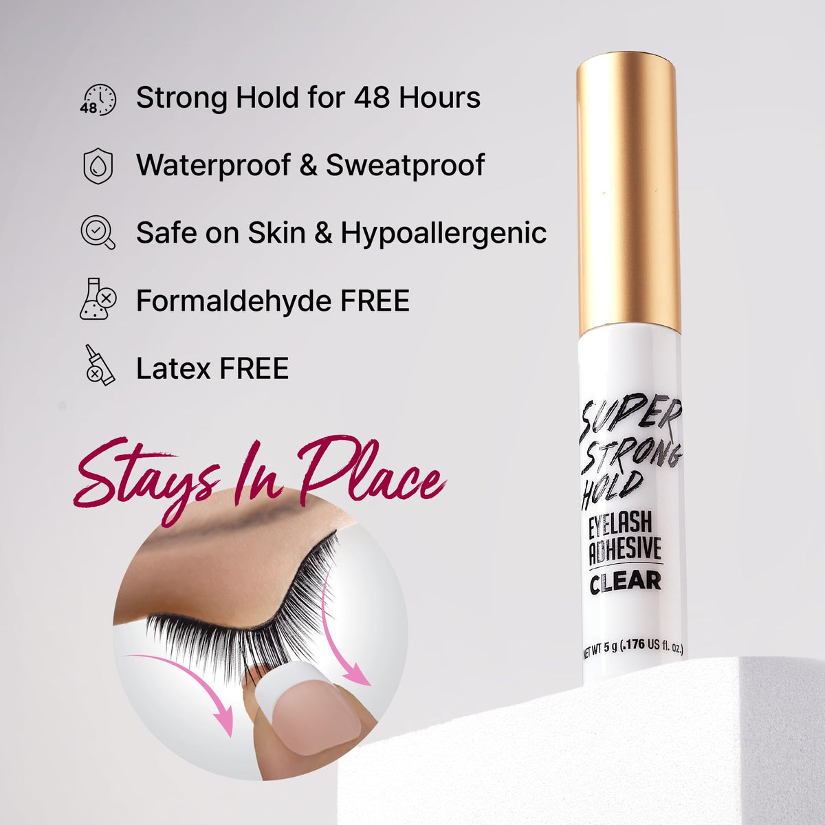 iENVY precision brush applicator close-up for controlled, mess-free application