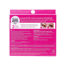 iENVY KISS in a makeup pouch lifestyle shot showing travel-ready ease and reusable lashes