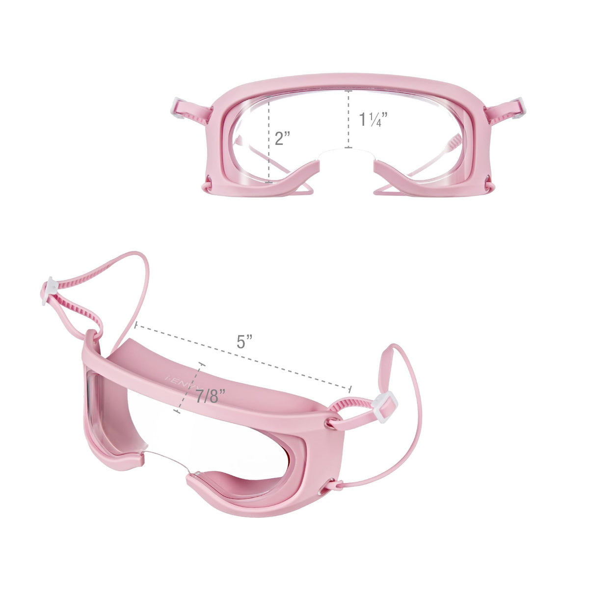 iENVY lash guard worn during shower to protect lashes and visibility