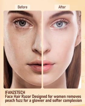 IFANZETECH tucked inside a makeup bag for quick on-the-go touch-ups