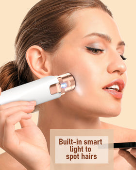 IFANZETECH precision trimmer head close-up for clean eyebrow shaping