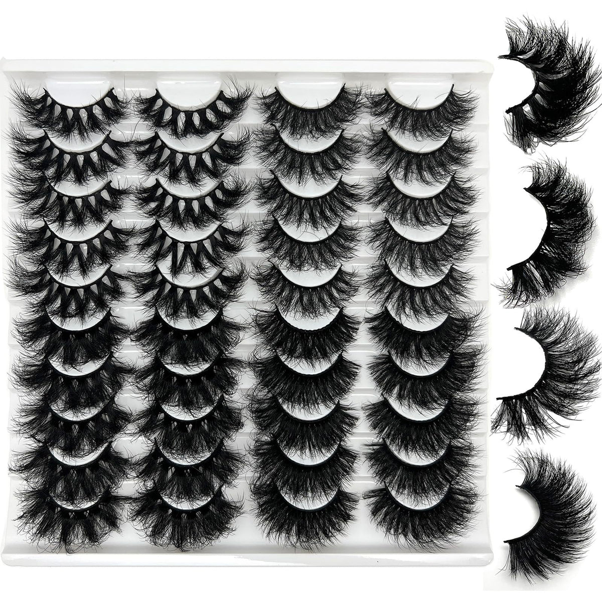 IFSOWDRA front packaging showing 20 pairs and four styles for versatility