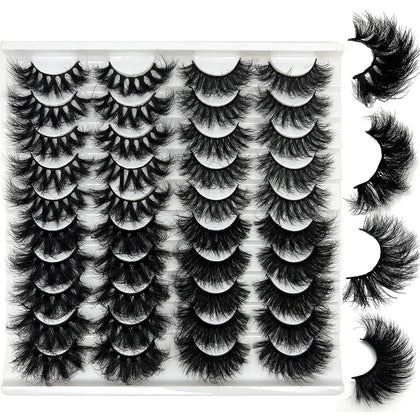 IFSOWDRA front packaging showing 20 pairs and four styles for versatility