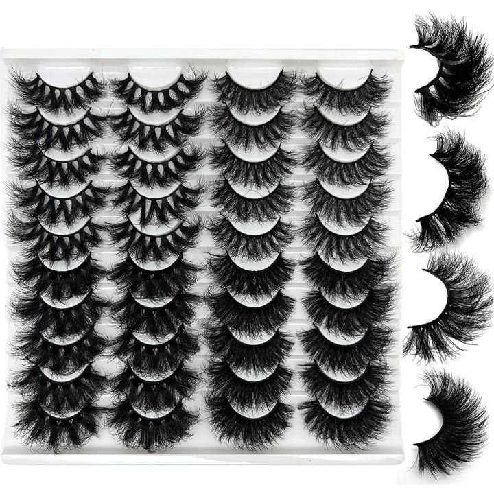 IFSOWDRA front packaging showing 20 pairs and four styles for versatility