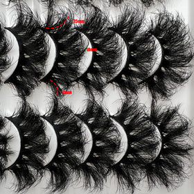 IFSOWDRA side profile on model eye showing lifted cat-eye effect