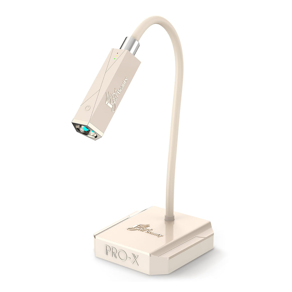 iGel Beauty PRO-X front view showing compact design and portability benefit