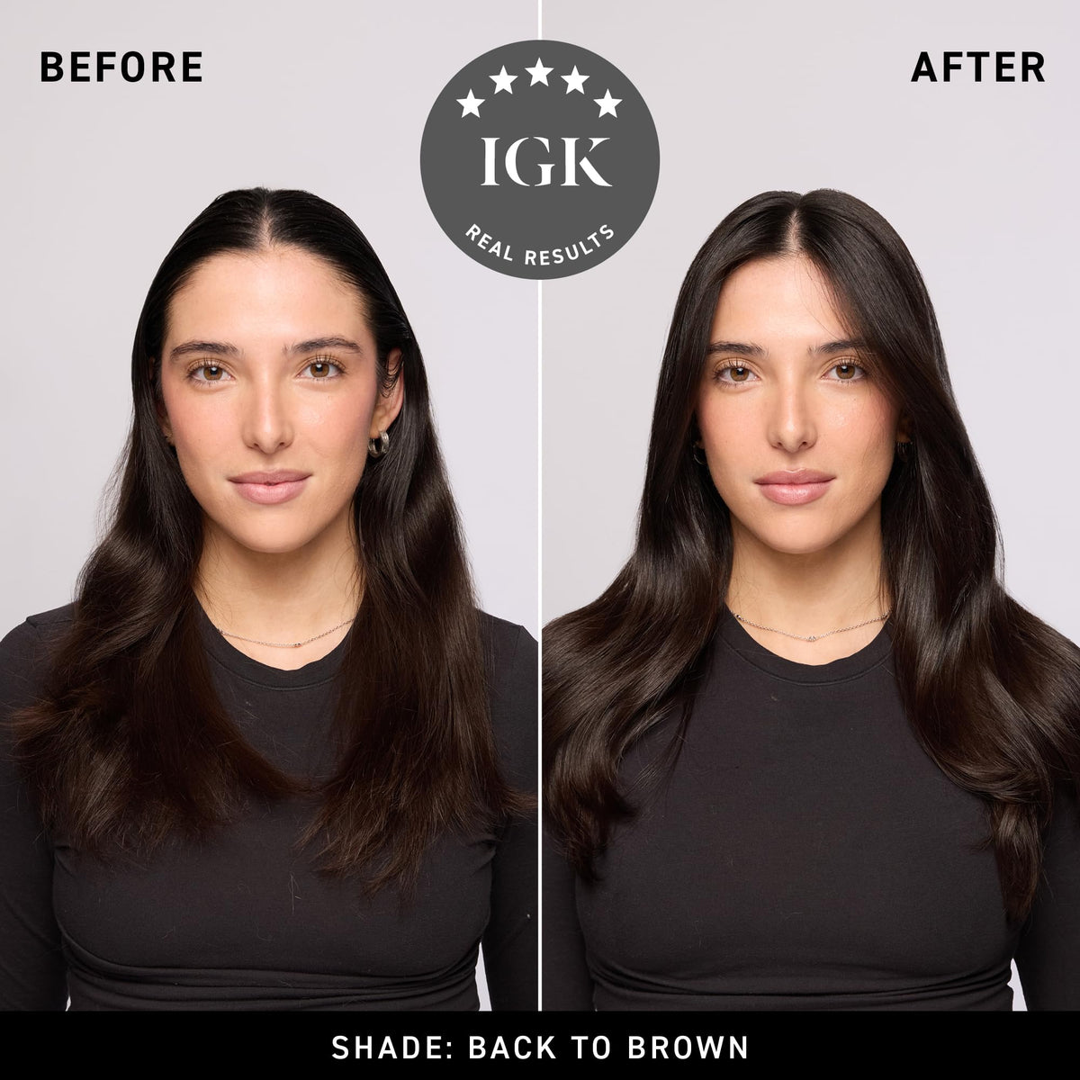 IGK cream color texture close-up demonstrating smooth consistency for even application