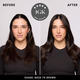 IGK cream color texture close-up demonstrating smooth consistency for even application