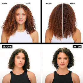 IGK whipped curl cream texture close-up showing lightweight softness